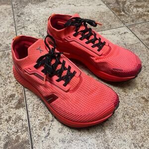Flux Footwear Adapt Trail Runner All Terrain Running Shoes Size M 9 W 10.5 Orang